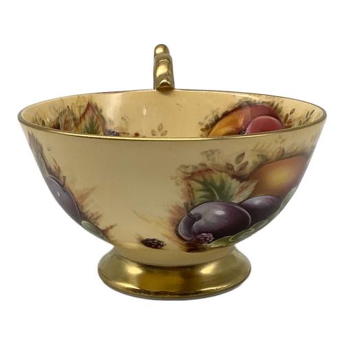 Aynsley (エインズレイ) カップ&ソーサー 金縁 オーチャードゴールド フルーツ