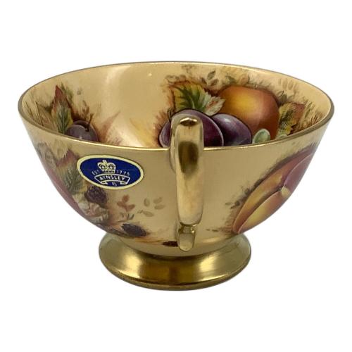 Aynsley (エインズレイ) カップ&ソーサー 金縁 オーチャードゴールド フルーツ