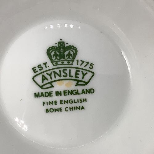 Aynsley (エインズレイ) カップ&ソーサー 金縁 オーチャードゴールド フルーツ