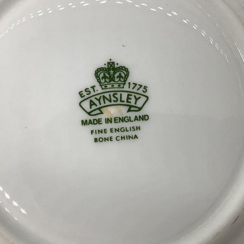 Aynsley (エインズレイ) カップ&ソーサー 金縁 オーチャードゴールド フルーツ