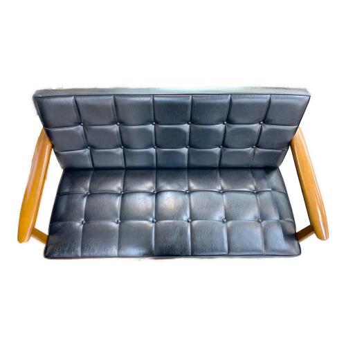 カリモク60 (カリモクロクマル) 2人掛けソファー W36173BW