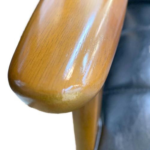 カリモク60 (カリモクロクマル) 2人掛けソファー W36173BW スタンダードブラック Kチェア