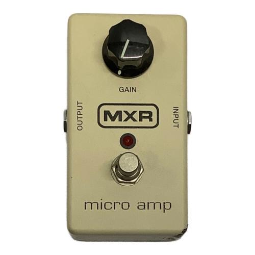 MXR (エムエックスアール) プリアンプ micro amp