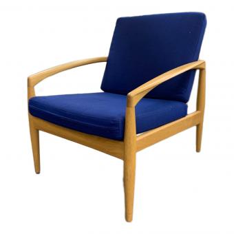 宮崎椅子製作所 (ミヤザキイスセイサクショ) 1人掛けソファー @ 張地D ネイビー Paper Knife Sofa