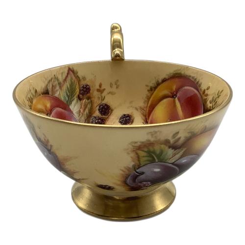 Aynsley (エインズレイ) カップ&ソーサー 金縁 オーチャードゴールド フルーツ