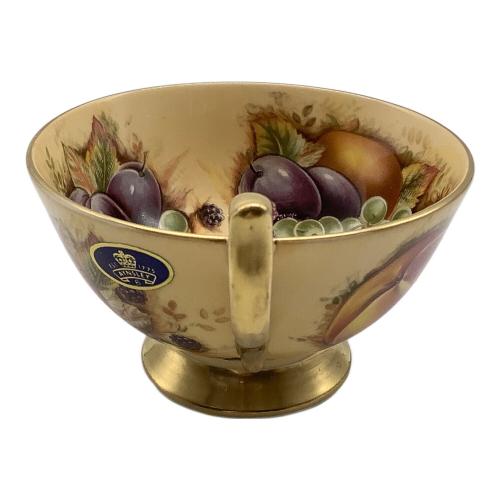 Aynsley (エインズレイ) カップ&ソーサー 金縁 オーチャードゴールド フルーツ