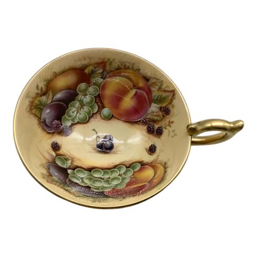 Aynsley (エインズレイ) カップ&ソーサー 金縁 オーチャードゴールド フルーツ