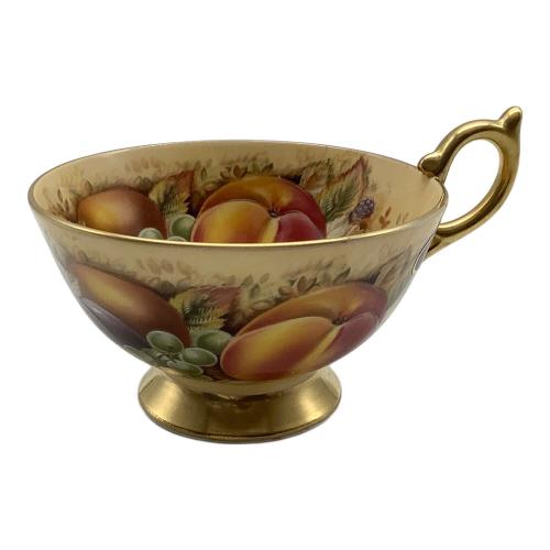 Aynsley (エインズレイ) カップ&ソーサー 金縁 オーチャードゴールド フルーツ
