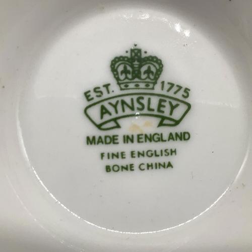 Aynsley (エインズレイ) カップ&ソーサー 金縁 オーチャードゴールド フルーツ