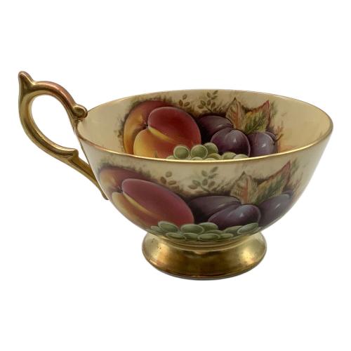 Aynsley (エインズレイ) カップ&ソーサー 金縁 オーチャードゴールド フルーツ