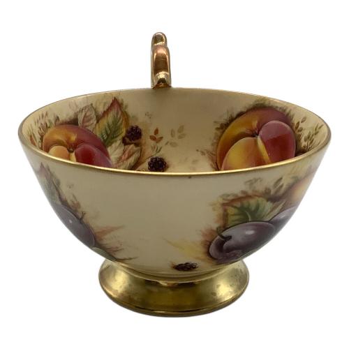 Aynsley (エインズレイ) カップ&ソーサー 金縁 オーチャードゴールド フルーツ