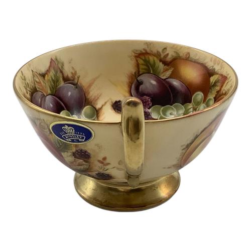 Aynsley (エインズレイ) カップ&ソーサー 金縁 オーチャードゴールド フルーツ