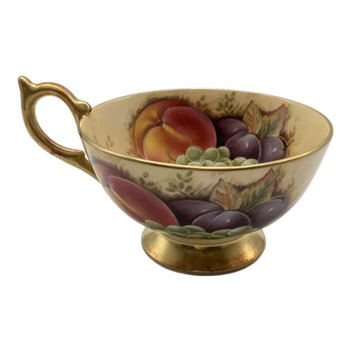 Aynsley (エインズレイ) カップ&ソーサー 金縁 オーチャードゴールド フルーツ