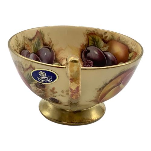 Aynsley (エインズレイ) カップ&ソーサー 金縁 オーチャードゴールド フルーツ