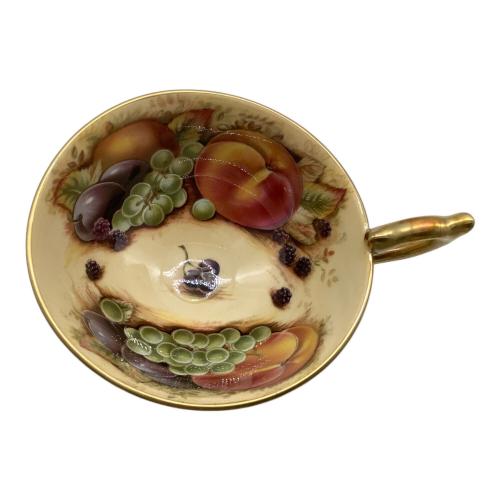 Aynsley (エインズレイ) カップ&ソーサー 金縁 オーチャードゴールド フルーツ