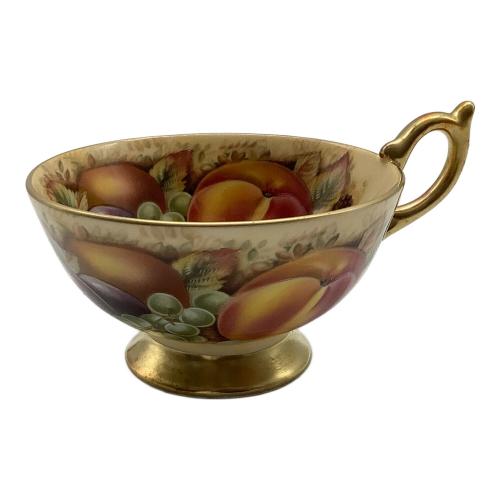 Aynsley (エインズレイ) カップ&ソーサー 金縁 オーチャードゴールド フルーツ