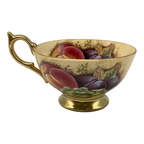 Aynsley (エインズレイ) カップ&ソーサー 金縁 オーチャードゴールド フルーツ