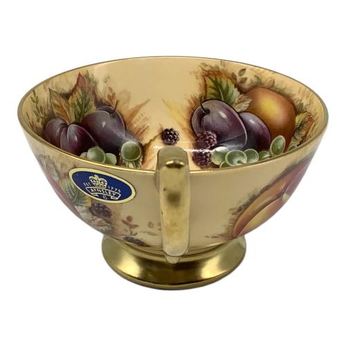 Aynsley (エインズレイ) カップ&ソーサー 金縁 オーチャードゴールド フルーツ