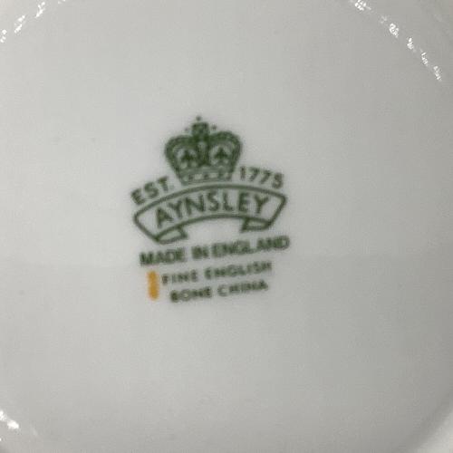 Aynsley (エインズレイ) カップ&ソーサー 金縁 オーチャードゴールド フルーツ