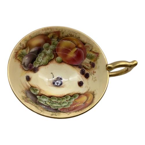 Aynsley (エインズレイ) カップ&ソーサー 金縁 オーチャードゴールド フルーツ