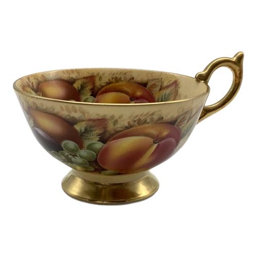 Aynsley (エインズレイ) カップ&ソーサー 金縁 オーチャードゴールド フルーツ