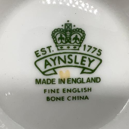 Aynsley (エインズレイ) カップ&ソーサー 金縁 オーチャードゴールド フルーツ