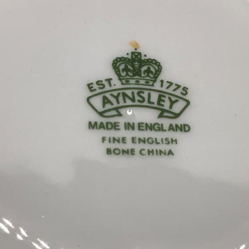 Aynsley (エインズレイ) カップ&ソーサー 金縁 オーチャードゴールド フルーツ