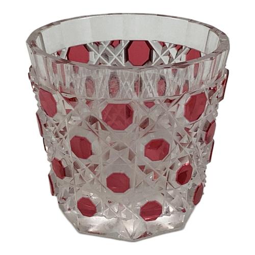 籠目色被クリスタル 懐石杯揃