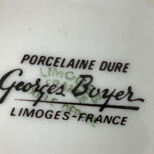 Limoges (リモージュ) カップ&ソーサー GEORGES BOYER ペルサーン