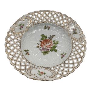 Herend (ヘレンド) 金彩プレート 金彩ハガレ有 ベーシックフラワー