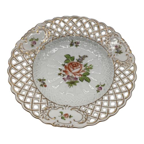 Herend (ヘレンド) 金彩プレート 金彩ハガレ有 ベーシックフラワー