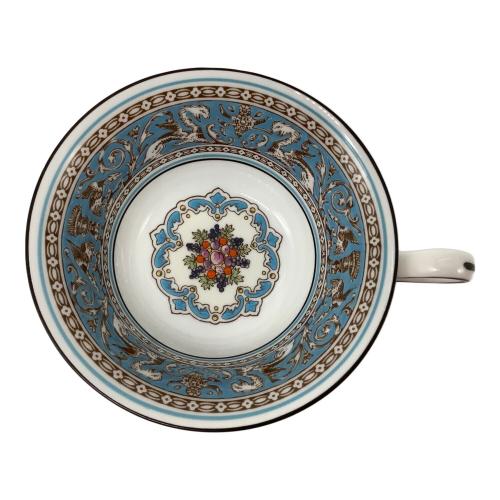 Wedgwood (ウェッジウッド) カップ&ソーサー フロレンティーン・ターコイズ