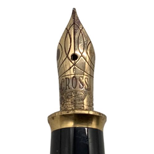 CROSS (クロス) 万年筆 ペン先14K刻印有 本体:グリーン/インクカラー:ブラック