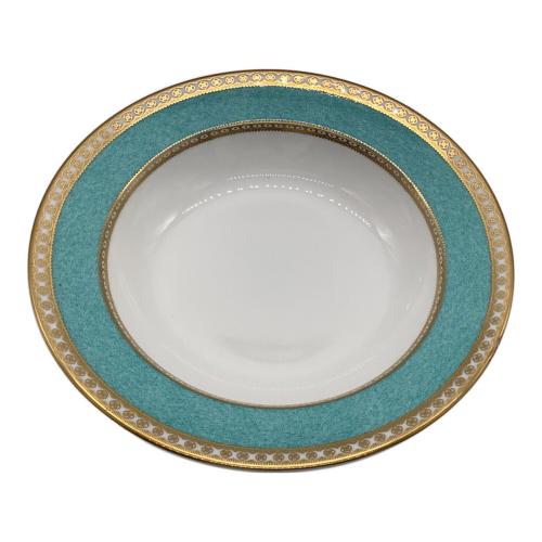 Wedgwood (ウェッジウッド) スーププレート 20cm ユーランダー・パウダーターコイズ