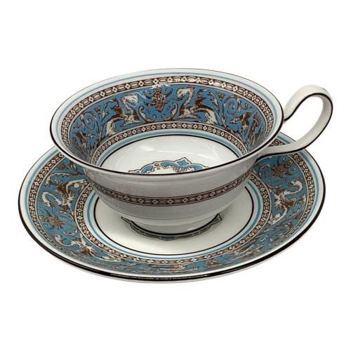 Wedgwood (ウェッジウッド) カップ&ソーサー フロレンティーン・ターコイズ