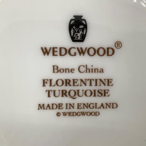 Wedgwood (ウェッジウッド) カップ&ソーサー フロレンティーン・ターコイズ