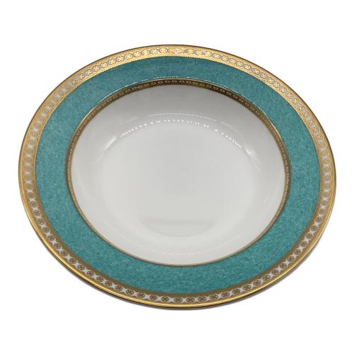Wedgwood (ウェッジウッド) スーププレート 20cm ユーランダー・パウダーターコイズ
