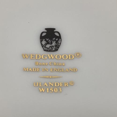 Wedgwood (ウェッジウッド) スーププレート 20cm ユーランダー・パウダーターコイズ