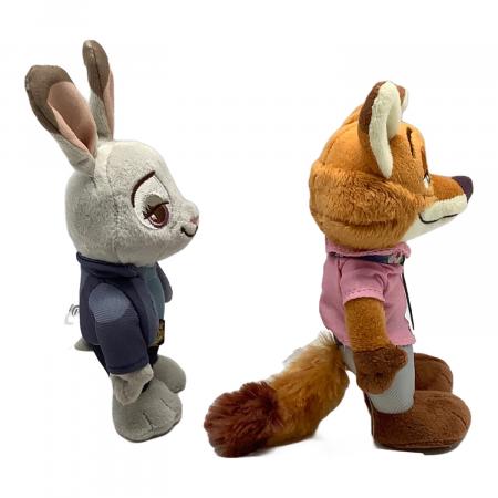 Disney ニック・ワイルド＆ジュディ・ホップス stanDs ヌイグルミ