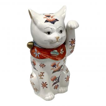 伊万里 招き猫 24cm