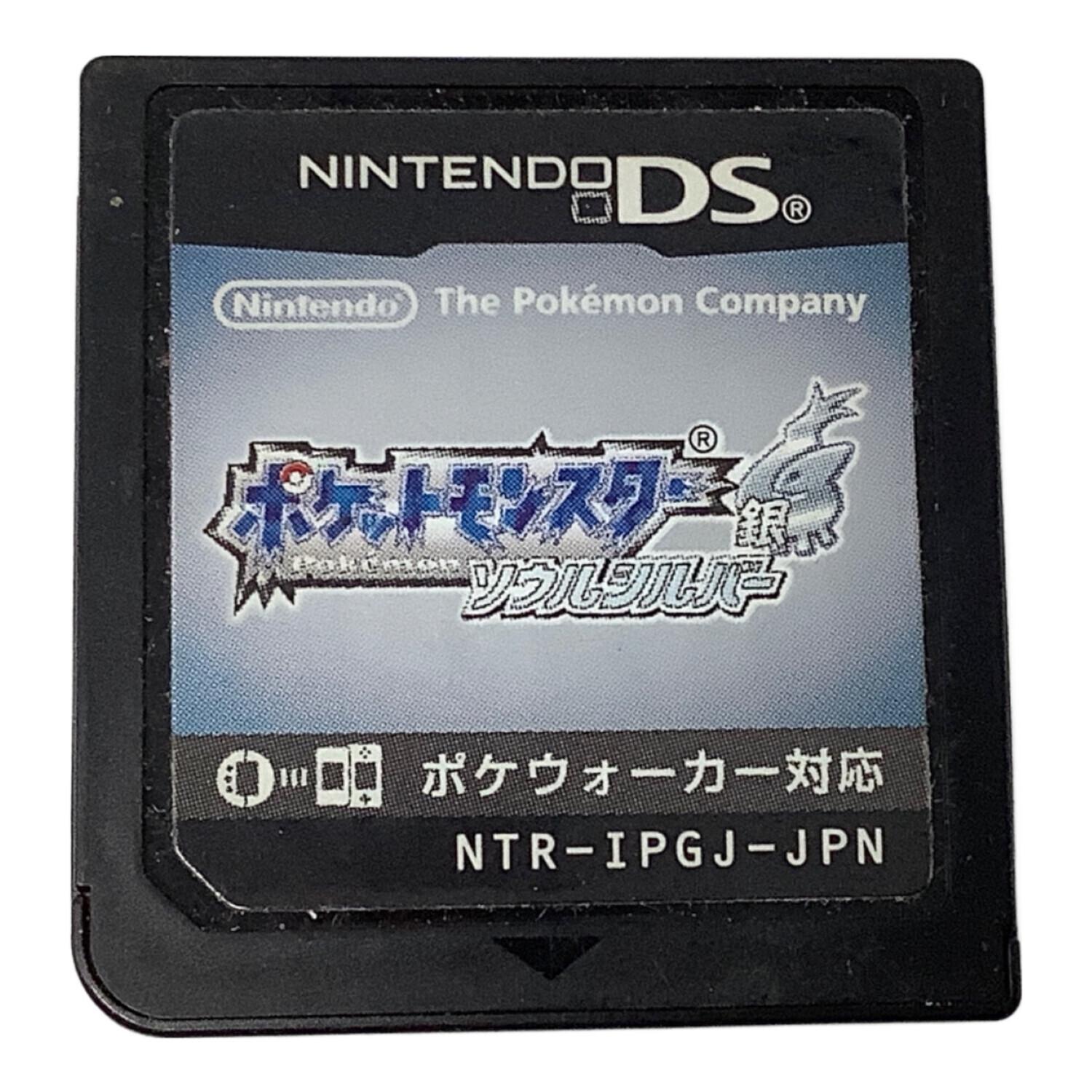 ポケットモンスター ソウルシルバー　 ポケウォーカー ポケットモンスターソウルシルバー DS用ソフト ポケウォーカー欠品