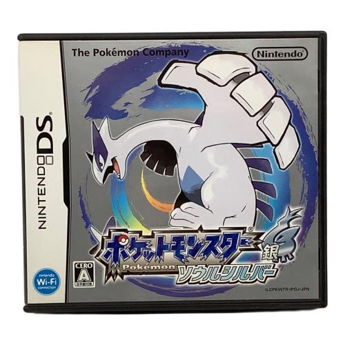 ポケットモンスターソウルシルバー DS用ソフト ポケウォーカー欠品 CERO A (全年齢対象)
