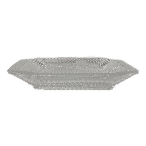 Baccarat (バカラ) 灰皿 ダイヤモンドプレート 12ｃｍ 箱付