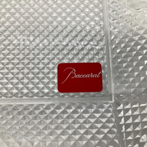 Baccarat (バカラ) 灰皿 ダイヤモンドプレート 12ｃｍ 箱付