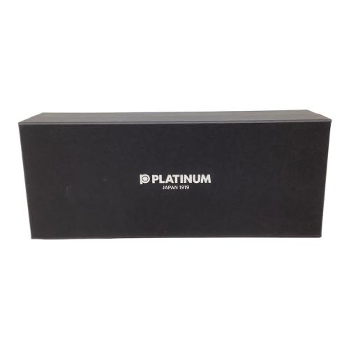 PLATINUM (プラチナ) F 細字 万年筆 PNB-15000 ブラックインブラック センチュリー