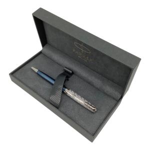 PARKER (パーカー) M 中字 ボールペン 2119649 メタル&ブルー ソネット プレミアム