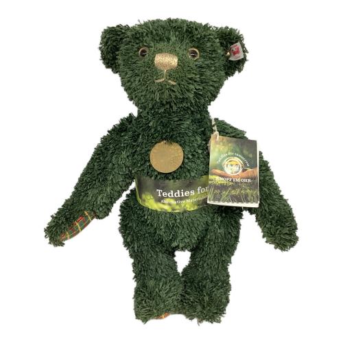 Steiff (シュタイフ) テディベア EAN006036 @ 「Teddies for tomorrow Green Christmas Teddy bear」