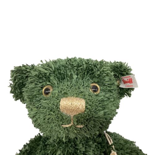 Steiff (シュタイフ) テディベア EAN006036 @ 「Teddies for tomorrow Green Christmas Teddy bear」