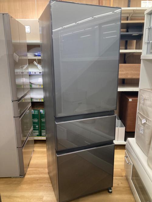 MITSUBISHI (ミツビシ) 3ドア冷蔵庫 MR-CG37G-H 2021年製 365L