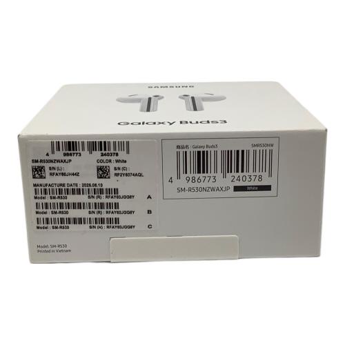 SAMSUNG (サムスン) ワイヤレスイヤホン SMR530NW Galaxy Buds3
